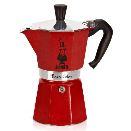 Bialetti Moka Express Moka potti Punainen