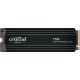 "M.2 1TB Crucial T705 NVMe PCIe 5.0 x 4 jäähdytyselementillä"