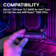 "M.2 1TB Crucial T705 NVMe PCIe 5.0 x 4 jäähdytyselementillä"