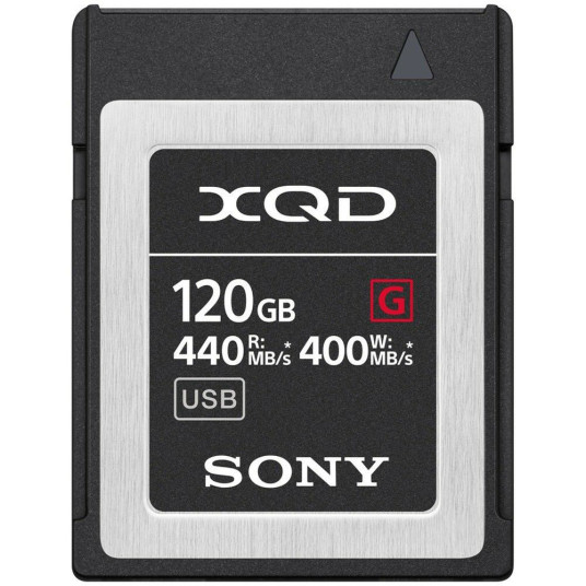 Sony muistikortti XQD G 120GB 440/400MB/s