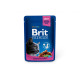Brit Premium -säilykkeet kissojen pussiin. Kana & Kalkkuna 100 g