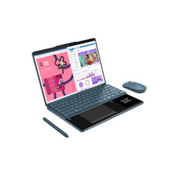 Lenovo | Yoga Book 9 13IMU9 | Tidal Teal | 13.3" | Kosketusnäyttö | 2880 x 1800 pikseliä | Kiiltävä | Intel Core i7 | 155U | 32 GB | LPDDR5x | SSD 1000 GB | Intel Graphics | Windows 11 Pro | 802.11ax | Bluetooth 5.3 | Näppäimistön kieli liettua | Takuu