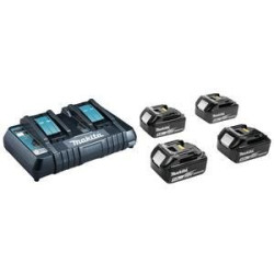 MAKITA POWER SUPPLY KIT 18V (BL1850Bx4+DC18RD) MAKPAC MAKPAC