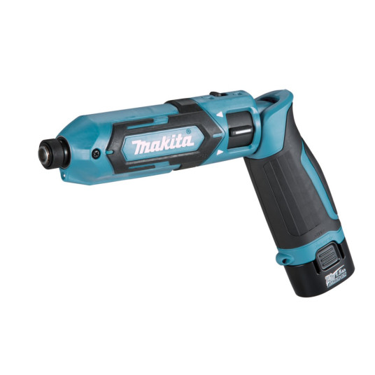 Makita TD022DSE sähköinen ruuvimeisseli 1/4" 2450 RPM 25 N m Musta, Sininen 7,2 V