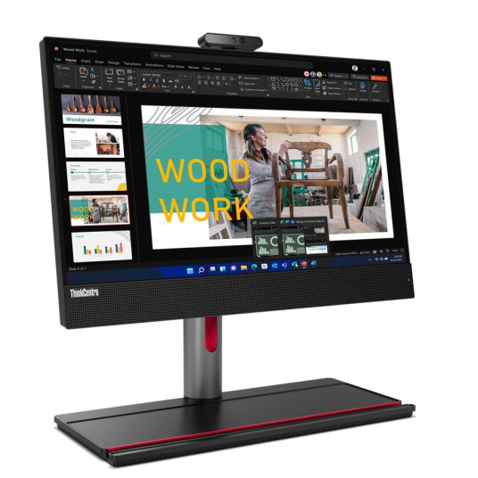 Lenovo ThinkCentre M70a Gen 3 i5-12400 21,5" FHD IPS 250nits AG 16GB DDR4 3200 SSD515 Intel UHD Graphics 730 W11Pro Musta