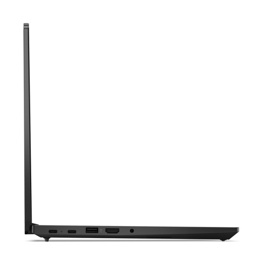 Lenovo ThinkPad E14 AMD Ryzen™ 5 7535HS Kannettava tietokone 35,6 cm (14") WUXGA 16 GB DDR5-SDRAM 512 GB SSD Wi-Fi 6E (802.11ax) Windows 11 Pro Musta