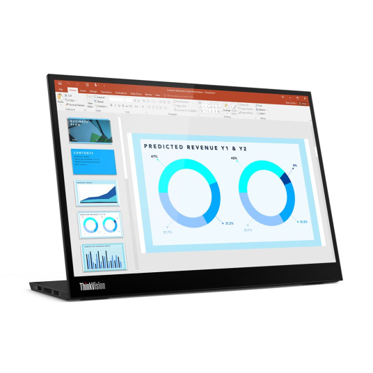 Lenovo ThinkVision M14d LED-näyttö 35,6 cm (14") 2240 x 1400 pikseliä 2.2K Musta