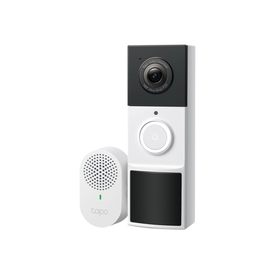 TP-LINK Video Doorbell Camera | Tapo D210 | 3 MP | 1,18 mm/F1,8 | IP65 | H.264 | Micro SD, max. 512