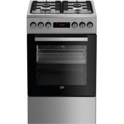 Kaasuliesi sähköuunilla Beko FSE52320DXD