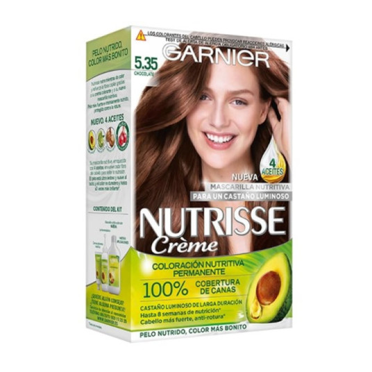 Garnier Nutrisse Creme Nourishing Color 5.35 suklaa