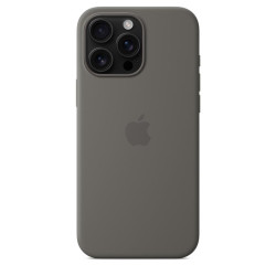 iPhone 16 Pro Max Silicone Case with MagSafe - Stone Gray