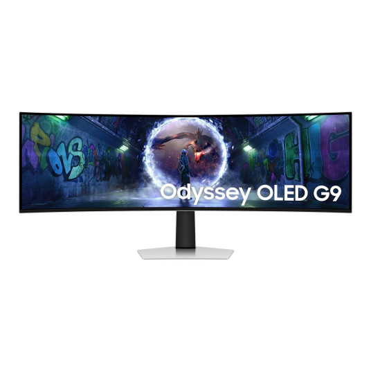Samsung LS49DG934SUXEN 49" Odyssey G9 G93SD OLED DQHD -monitori 5120x1440/32:9/250cd/m2/0.03ms DP, HDMI | Samsung