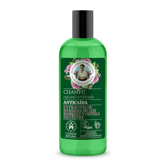 Vihreä Agafia Ortiga Silvestre Champu Anti-Caida Natural 260ml