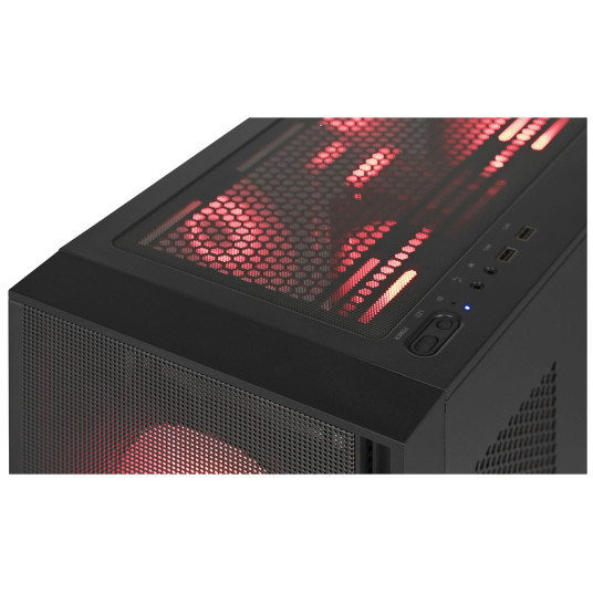 Actina 5901443406082 PC AMD Ryzen™ 5 7500F 32 GB DDR5-SDRAM 1 TB SSD NVIDIA GeForce RTX 4060 Midi Tower Musta