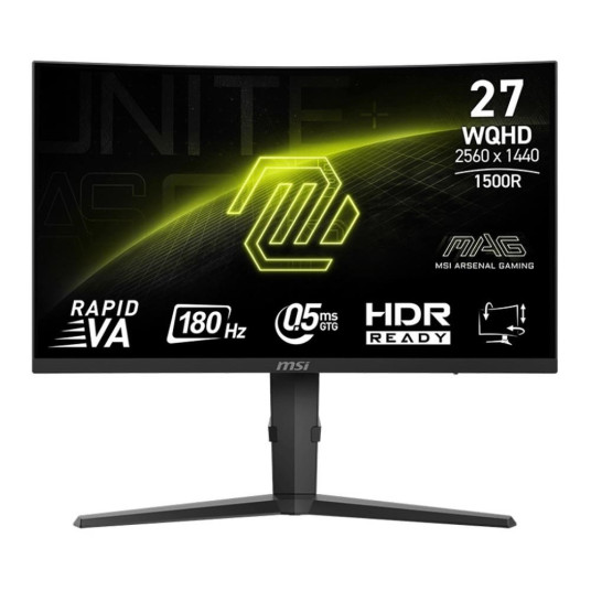 MSI 27" MAG 275CQPF 2xHDMI DP -näyttö