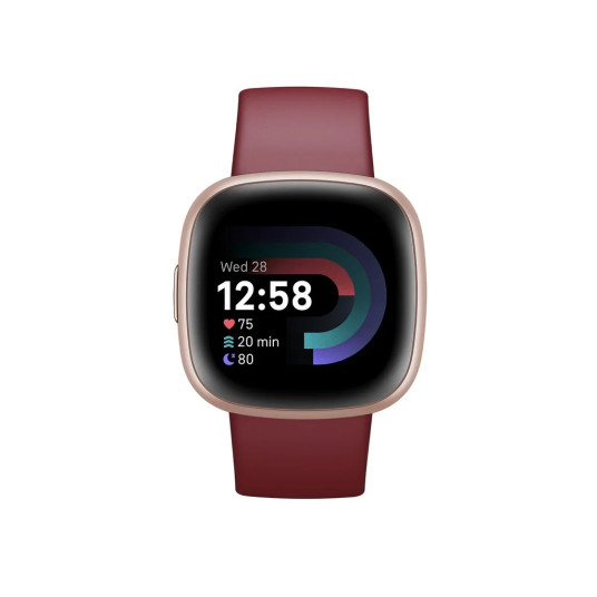 Älykello Fitbit Versa 4 Smart Watch, Beet/Copper Rose