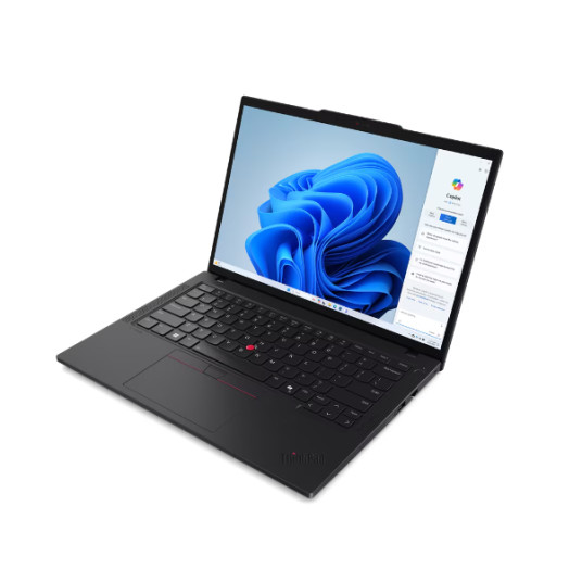 Kannettava tietokone Lenovo ThinkPad T14 Gen 5, 14 WUXGA, Intel Core U7, RAM 16GB, 512GB SSD, Intel Graphics, Windows 11 Pro, Black 21ML0031MH
