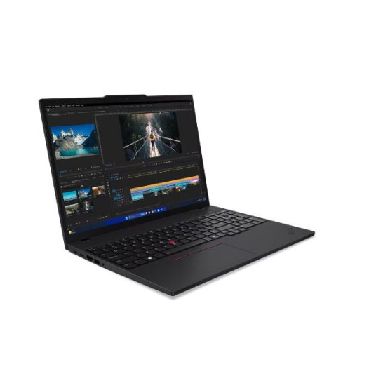 Kannettava tietokone Lenovo ThinkPad T16 Gen 3, AI-Powered Gaming PC, 16 WUXGA, Intel Core Ultra 7, RAM 32GB, 1TB SSD, Intel Graphics, Windows 11 Pro, Black 21MN0059PB