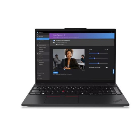 Kannettava tietokone Lenovo ThinkPad T16 Gen 3, AI-Powered Gaming PC, 16 WUXGA, Intel Core Ultra 7, RAM 32GB, 1TB SSD, Intel Graphics, Windows 11 Pro, Black 21MN0059PB