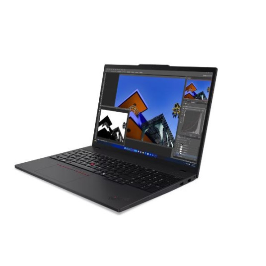 Kannettava tietokone Lenovo ThinkPad T16 Gen 3, AI-Powered Gaming PC, 16 WUXGA, Intel Core Ultra 7, RAM 32GB, 1TB SSD, Intel Graphics, Windows 11 Pro, Black 21MN0059PB