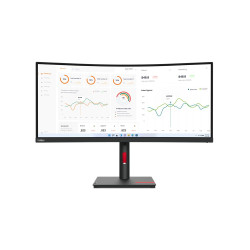 Lenovo ThinkVision T34w-30 LED-näyttö 86,4 cm (34") 3440 x 1440 pikseliä Wide Quad HD Musta