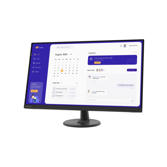 Lenovo C32u-40 LED-näyttö 80 cm (31,5") 3840 x 2160 pikseliä 4K Ultra HD Musta