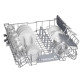 Bosch Serie 2 SMS2ITW04E astianpesukone Sisäänrakennettu 12 paikkainen E