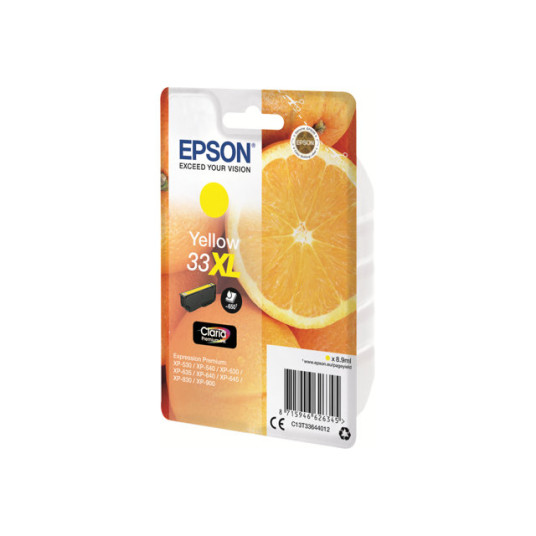 EPSON 3LB Singlepack Yellow 33XL Claria