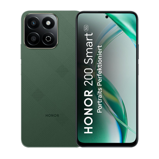 Puhelin Honor 200 Smart 5G 4GB/256GB Green