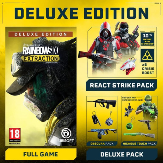 PS4-peli Rainbow Six Extraction Deluxe Edition PS4