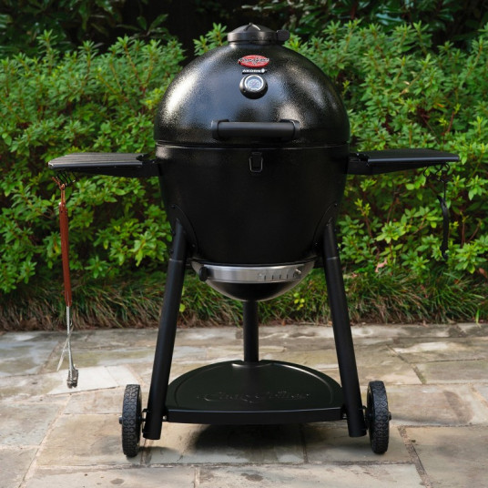 Hiilen ulkogrilli Kamado Char-Griller Akorn