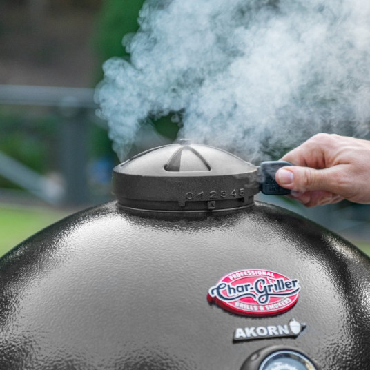 Hiilen ulkogrilli Kamado Char-Griller Akorn