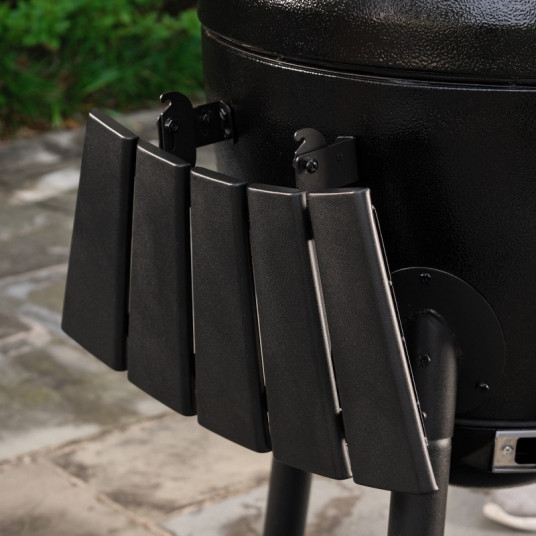 Hiilen ulkogrilli Kamado Char-Griller Akorn