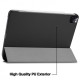 "Tri-Fold Eco-Leather Stand Case Xiaomi Pad 6/6 Pro 11'' 2023" Black