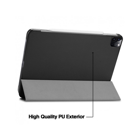 "Tri-Fold Eco-Leather Stand Case Xiaomi Pad 6/6 Pro 11'' 2023" Black