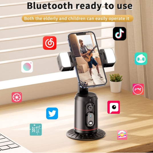 XO SS16 Holder stand 360 Face tracking with light