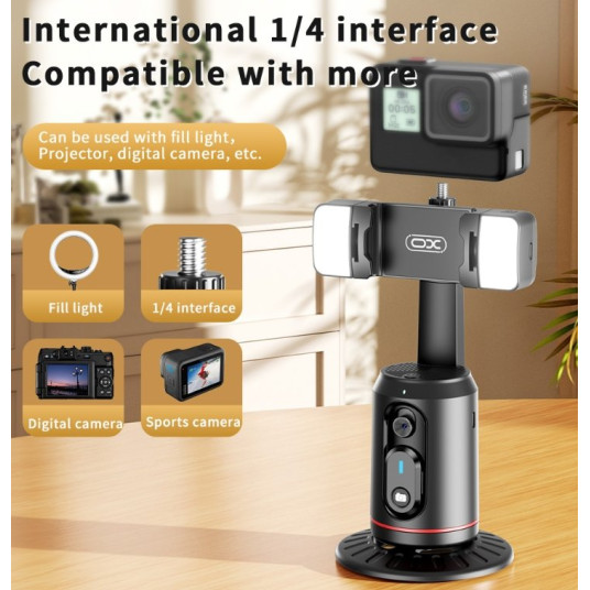 XO SS16 Holder stand 360 Face tracking with light