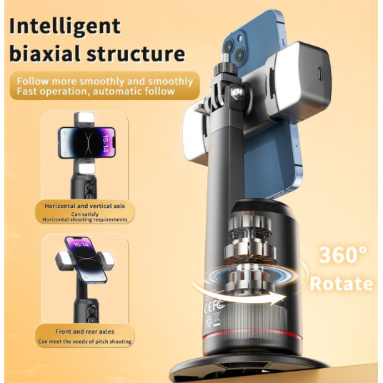 XO SS16 Holder stand 360 Face tracking with light