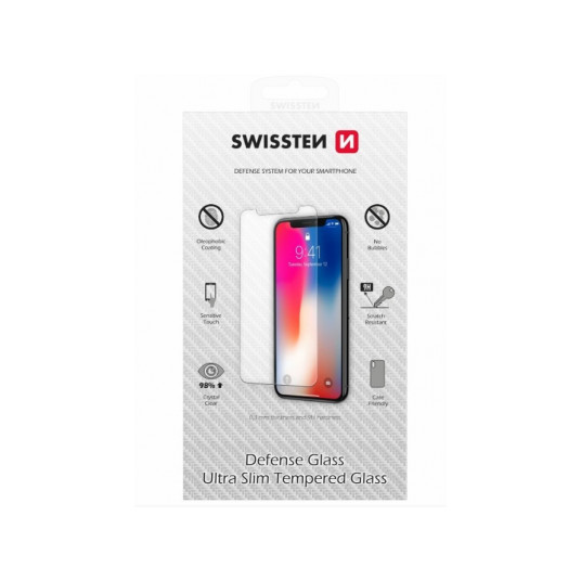 Swissten Ultra Slim karkaistu lasi Premium näytönsuoja Samsung Galaxy A55 5G
