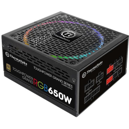 Modulaarinen virtalähde Toughpower Grand RGB 650W (80+ Gold, 4xPEG, 140mm)