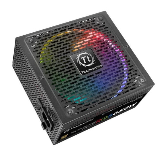 Virtalähde Toughpower Grand RGB Sync 650W Mod. (80+ Gold, 4xPEG, 140mm)
