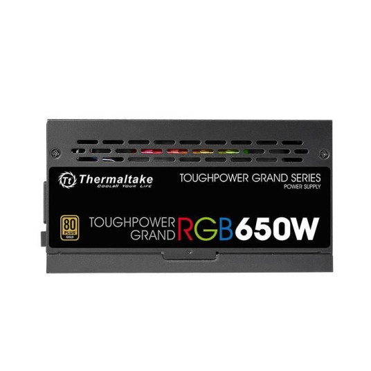 Virtalähde Toughpower Grand RGB Sync 650W Mod. (80+ Gold, 4xPEG, 140mm)