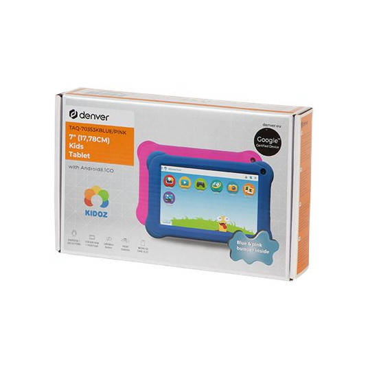 Tabletti Denver TAQ-70353K 7" WI-FI 16GB Blue/Pink