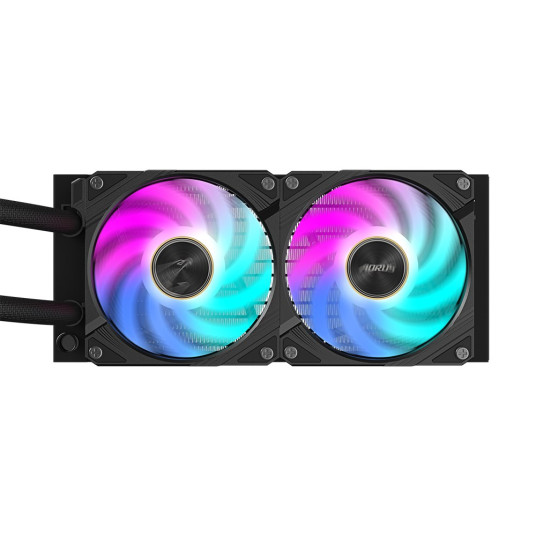 GIGABYTE AORUS WATERFORCE X II 240 CPU Universal Liquid Cooler 12 cm Musta