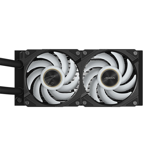 GIGABYTE AORUS WATERFORCE X II 240 CPU Universal Liquid Cooler 12 cm Musta