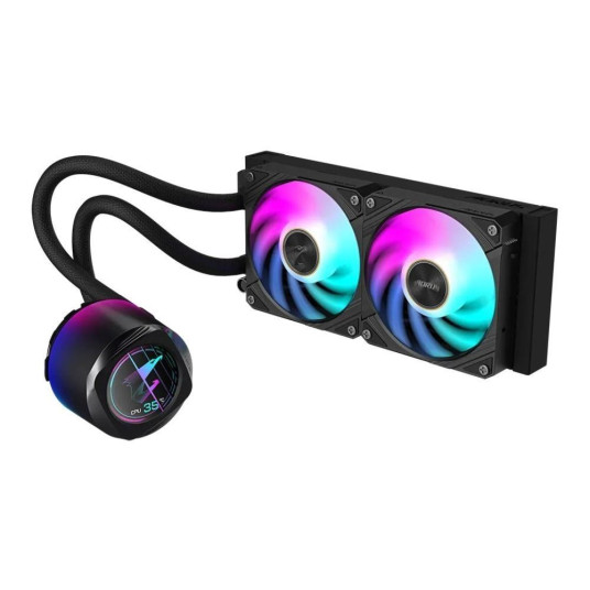 GIGABYTE AORUS WATERFORCE X II 240 CPU Universal Liquid Cooler 12 cm Musta