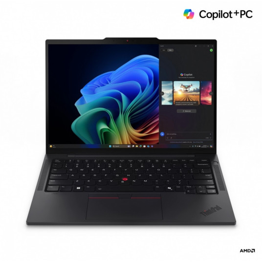 Kannettava tietokone Lenovo ThinkPad T14s Gen 6, AI Copilot+ PC, 14 WUXGA, AMD Ryzen AI 7 PRO, RAM 32GB, 512GB SSD, AMD Radeon 880M Graphics, Windows 11 Pro, Black 21M1000MPB