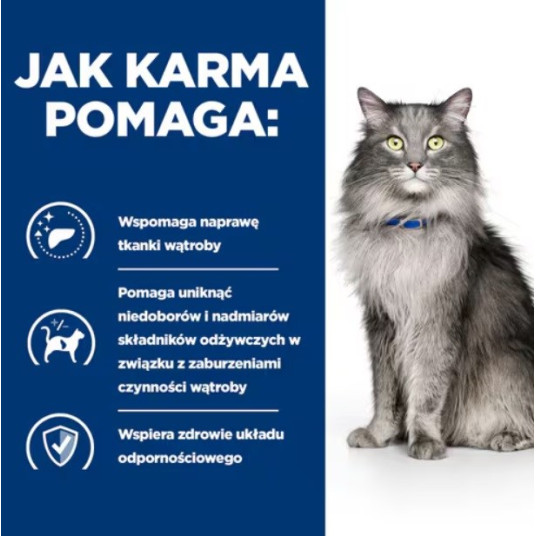 Hill's Prescription Diet l/d Liver Care kissan kuivamuonaa kananlihalla, 1,5 kg.