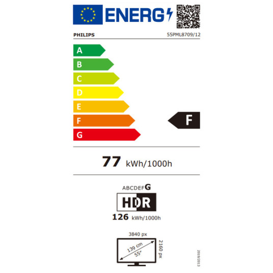 Televisio Philips 75PML8709/12 MiniLED 75" Smart