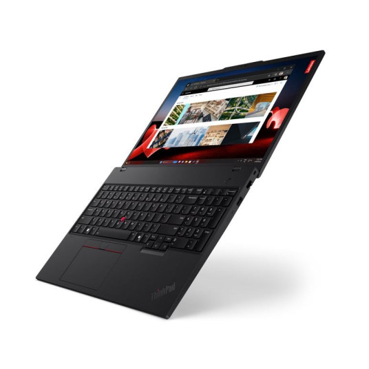 Kannettava tietokone Lenovo ThinkPad T16 Gen 3, AI-Powered Gaming PC, 16 WUXGA, Intel Core Ultra 7, RAM 32GB, 1TB SSD, Intel Graphics, Windows 11 Pro, Black 21MN003RPB